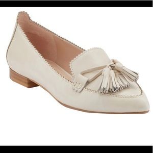 G.H. Bass & Co Leather Kelsey Tassel Smoking Flat